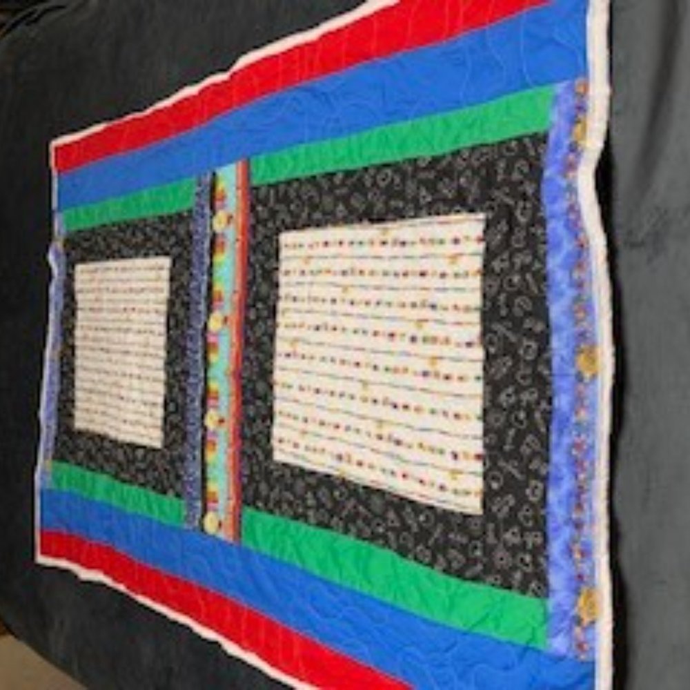 Teacher Lap quilt
